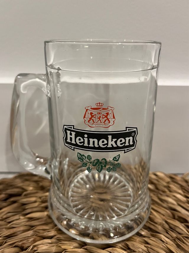 Jarra Heineken Cristal Media Pinta nueva