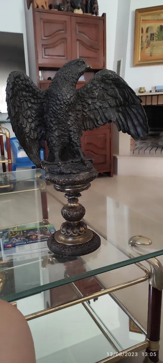 Statua di Aquila Imperiale in Bronzo