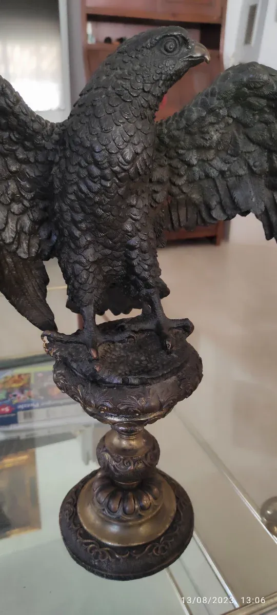 Statua di Aquila Imperiale in Bronzo