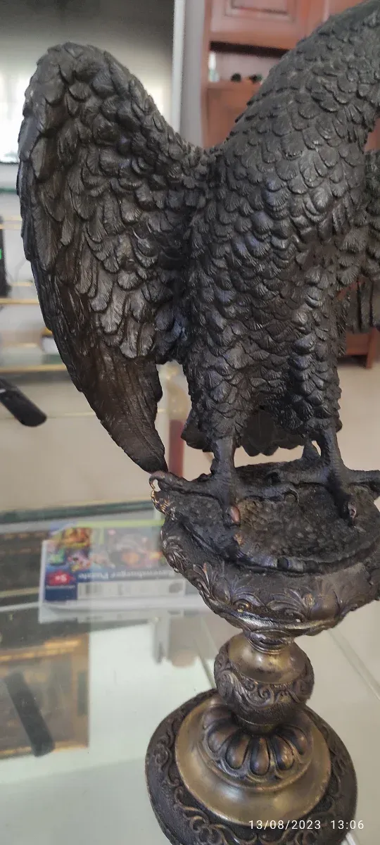 Statua di Aquila Imperiale in Bronzo