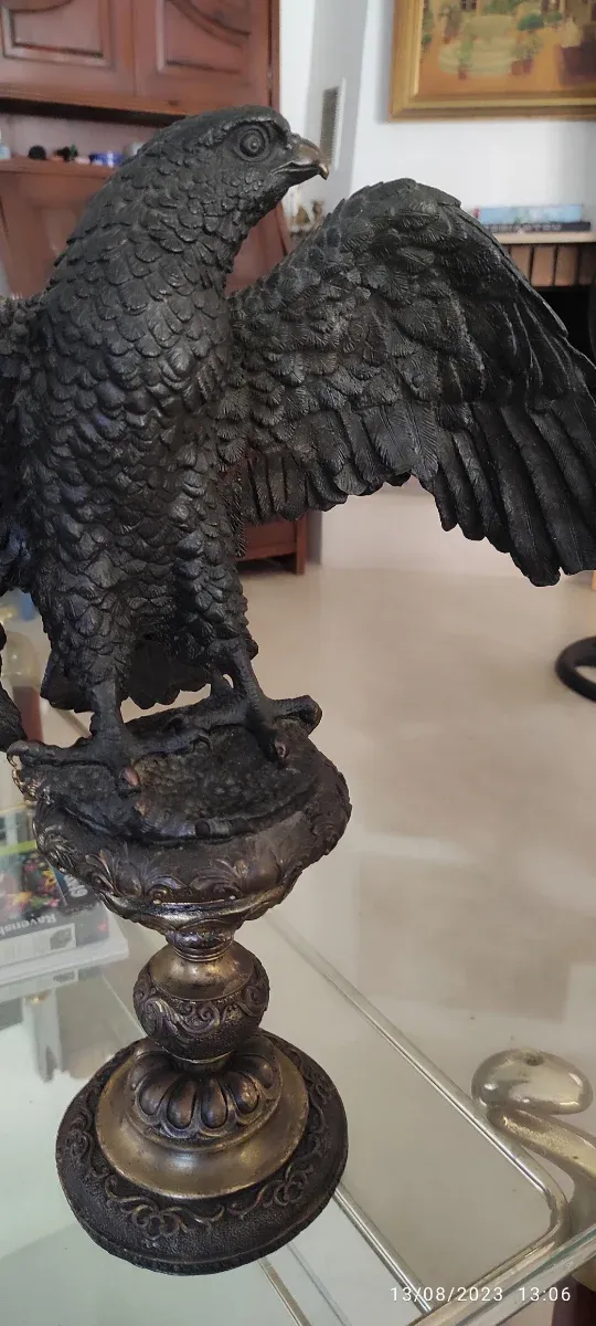 Statua di Aquila Imperiale in Bronzo