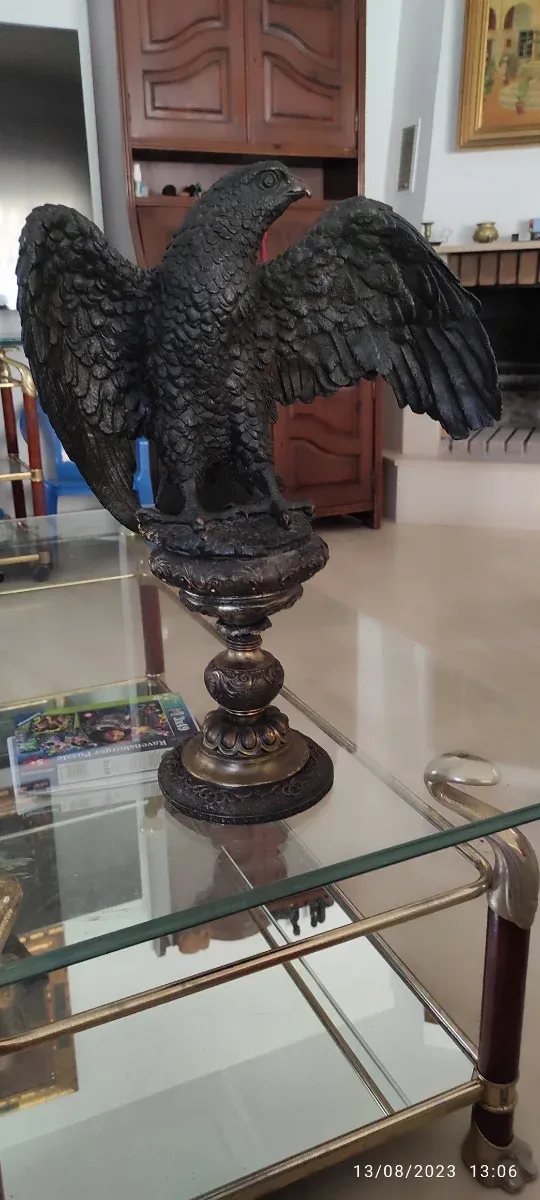 Statua di Aquila Imperiale in Bronzo