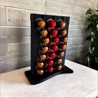 Porta capsule Nespresso nero