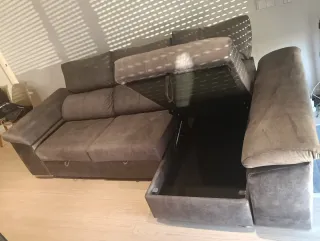 Sofá Cama Chaiselongue Reversible 3 Plazas