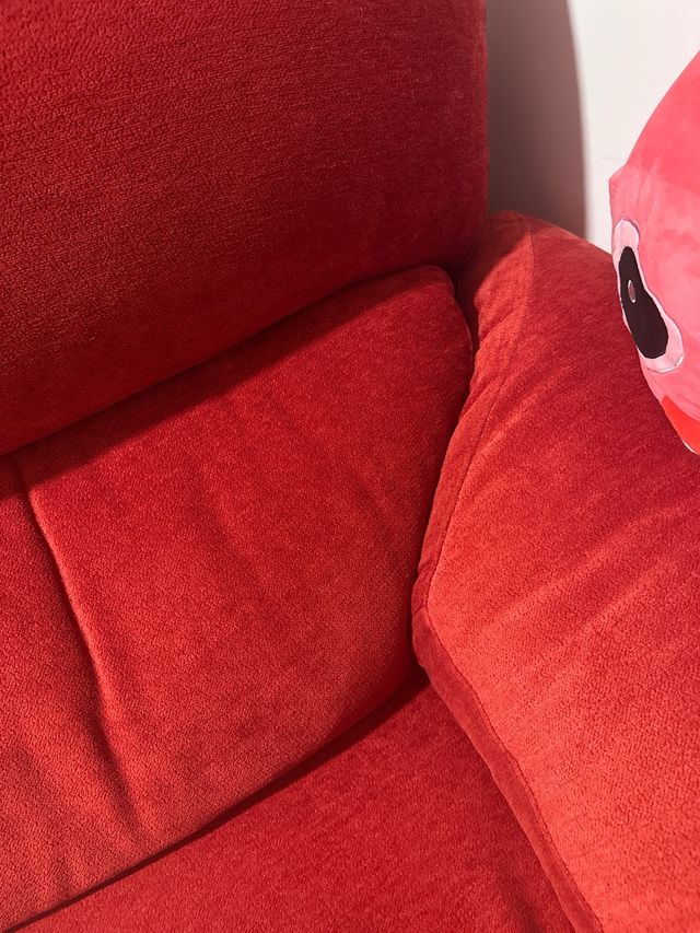 Sofá 2 plazas asientos deslizables