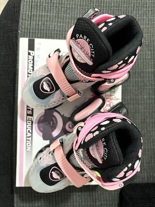 Patines Park City niña talla 30-33 rosa