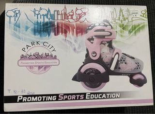 Patines Park City niña talla 30-33 rosa