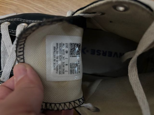 Converse negras altas