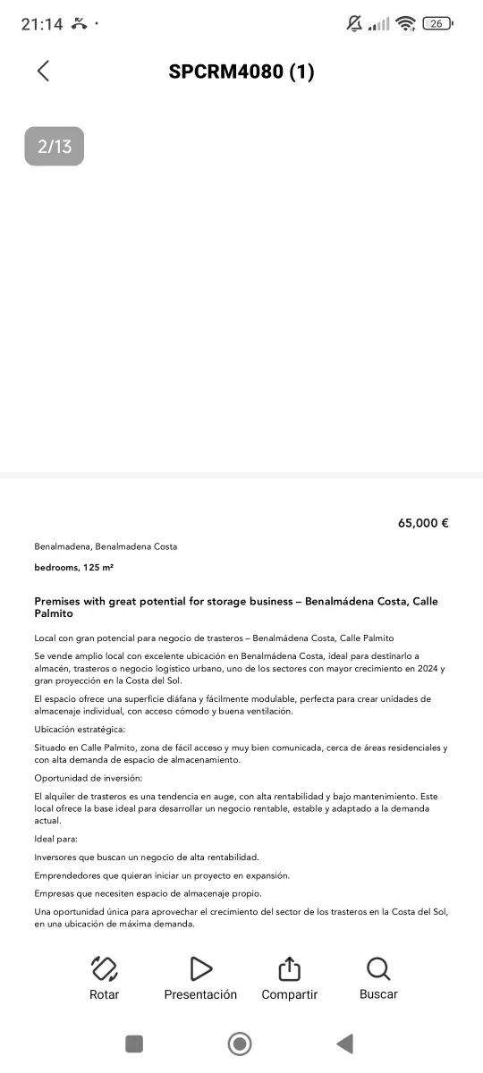 Local comercial en venta