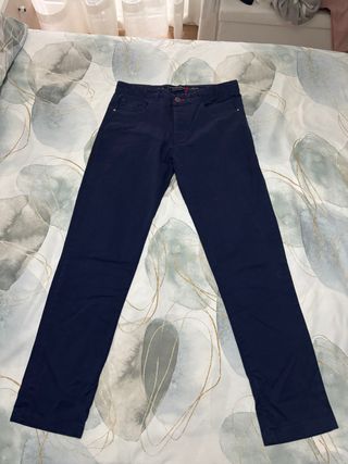 Pantalón Alvaro Moreno Azul Marino