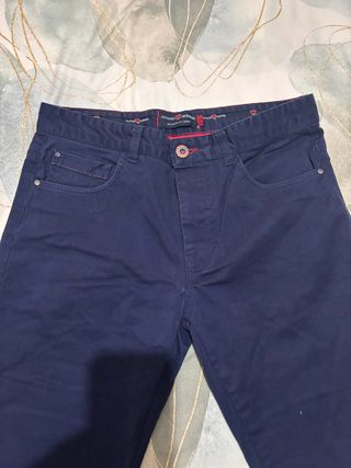 Pantalón Alvaro Moreno Azul Marino