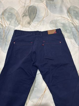 Pantalón Alvaro Moreno Azul Marino