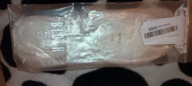 Zapatillas de ballet blancas. Talla 8.5. 41.5-42