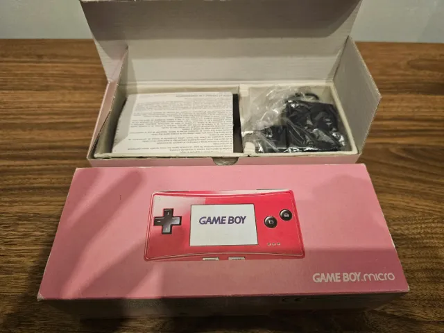 Game Boy Micro Rosa Nintendo