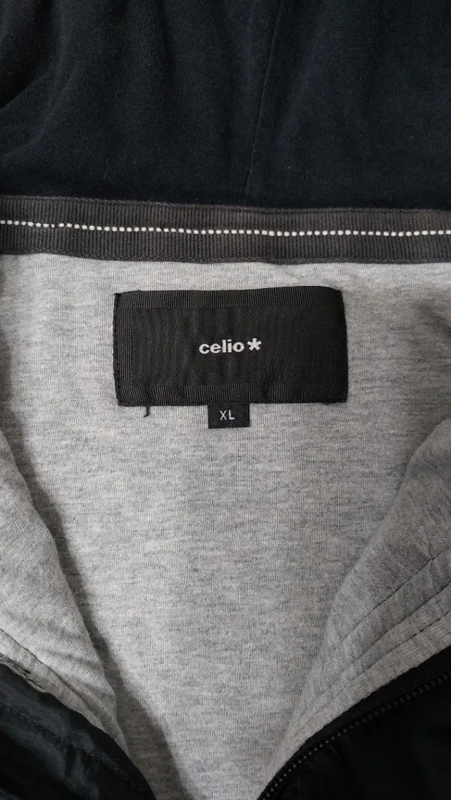 Chaqueta Celio Negra Talla XL