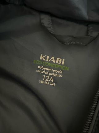 Anorak azul talla 12 años - 144-155 cms