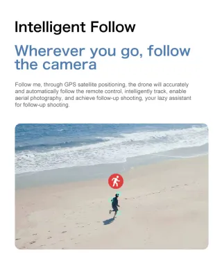 Drone S-X1 GPS Cámara HD 1080p Gimbal