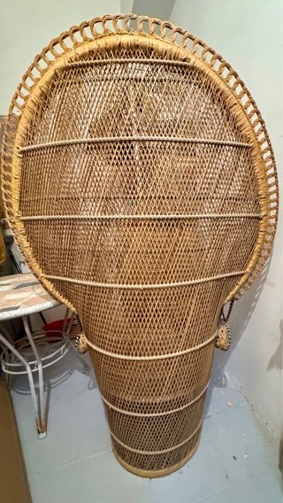 Sillón Emmanuelle Vintage Mimbre y Ratán