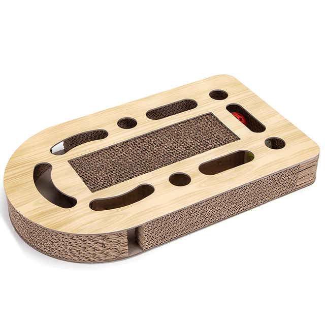 Rascador para Gatos Cartón Ondulado 43x25x5cm