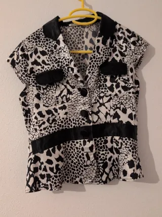 Blusa Animal Print Shining Star