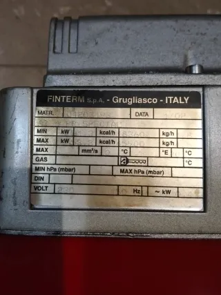 Bruciatore Gasolio Finterm per Caldaia