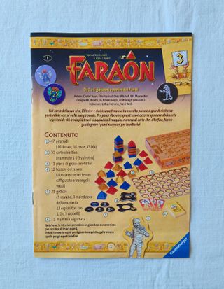 Faraon - gioco da tavolo completo - Ravensburger