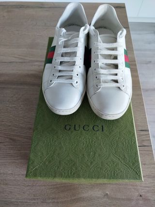 Sneakers Gucci Ace donna bianche