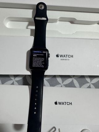 Apple Watch Series 3 38mm Gris Espacial