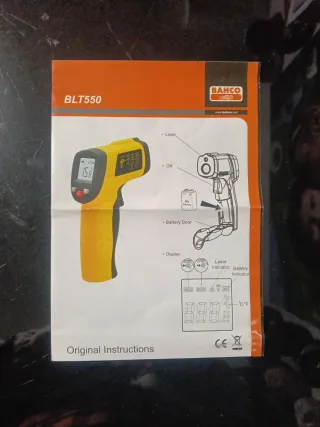 Pistola Láser Bahco BLT550.