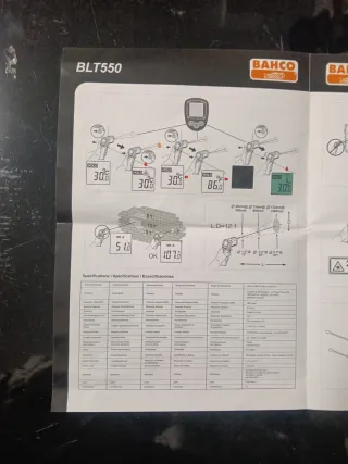 Pistola Láser Bahco BLT550.