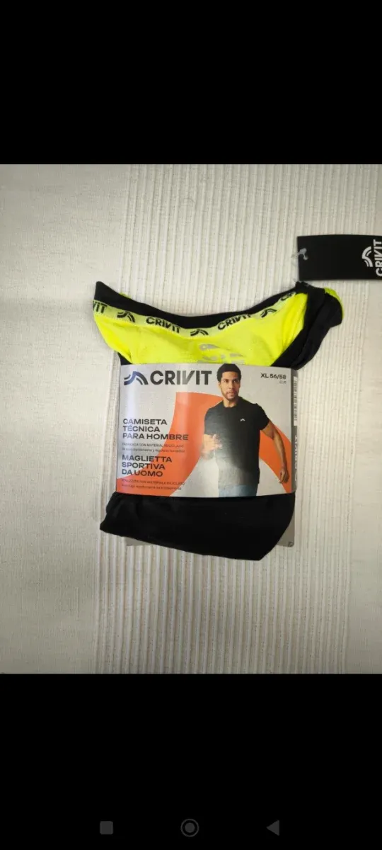 Camiseta deportiva técnica hombre