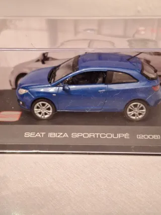 Coche Seat Ibiza SportCoupé (2008) Azul