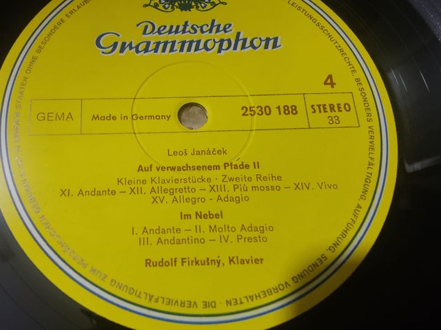 Vinilo Deutsche Grammophon Leoš Janáček