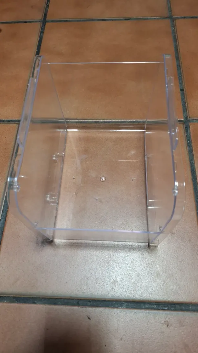 Cajones de almacenamiento transparentes