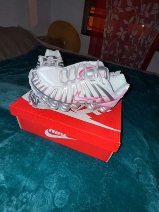 Nike Shox TL Rosa Blanco
