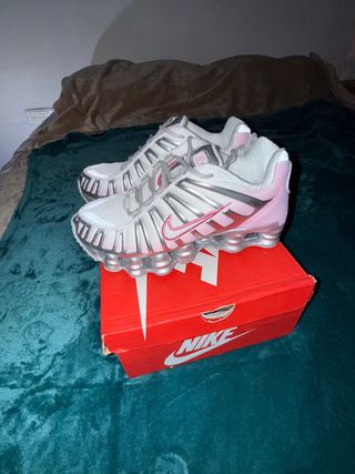 Nike Shox TL Rosa Blanco