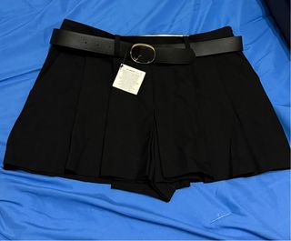 Falda pantalón Zara Talla M Negra