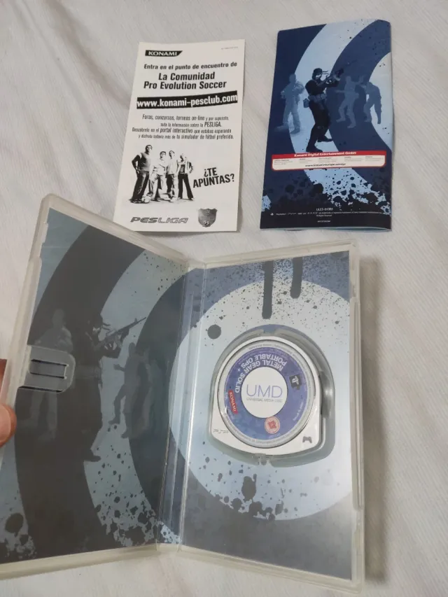 Metal Gear Solid Portable Ops Plus PSP Spagnolo