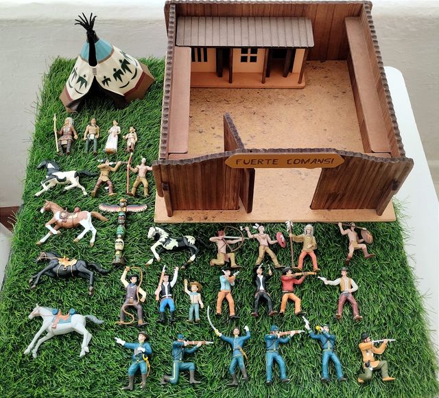 Comansi PVC: Indios, Vaqueros y Federales