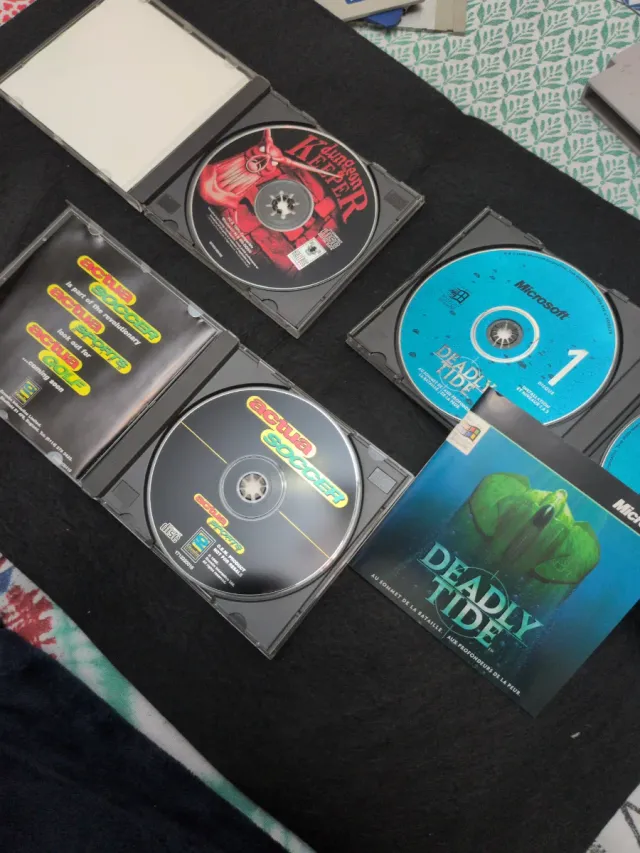 Lote 3 Juegos PC: Dungeon Keeper, Deadly Tide, Act