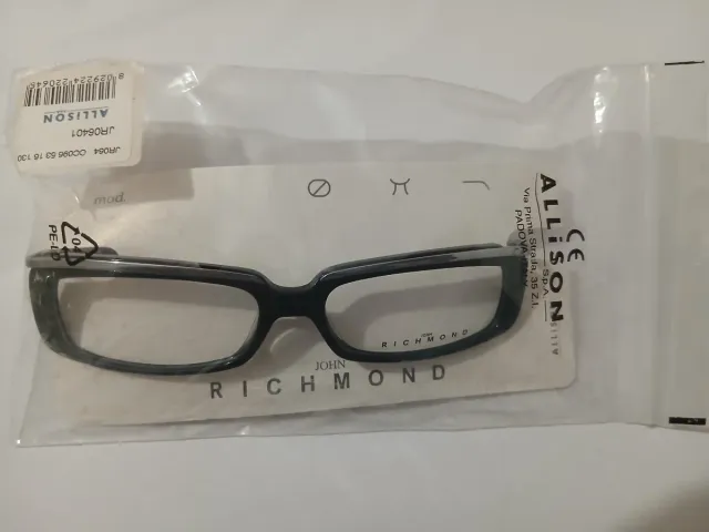 Montatura occhiali da vista John Richmond nera