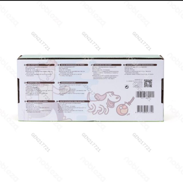 Bolsas Caca Perro Nobleza - 450 Unidades