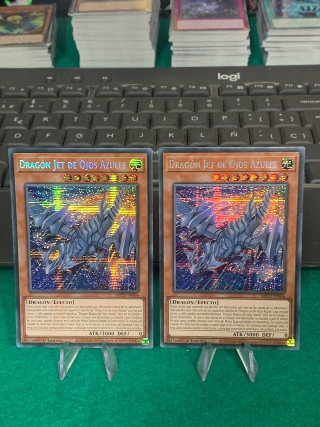 Yu-Gi-Oh! Dragón Jet de Ojos Azules x2 (ESP)