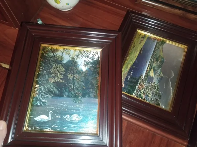 Conjunto de cuadros decorativos antiguos