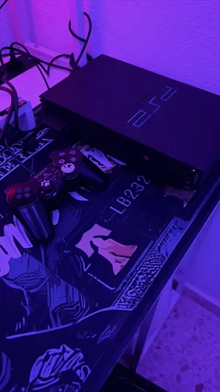 Consola PS2 Fat Negra