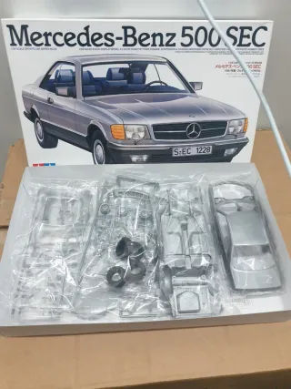 Maqueta Tamiya Mercedes-Benz 500 SEC
