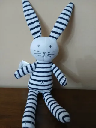 Coniglietto Petit Bateau a righe