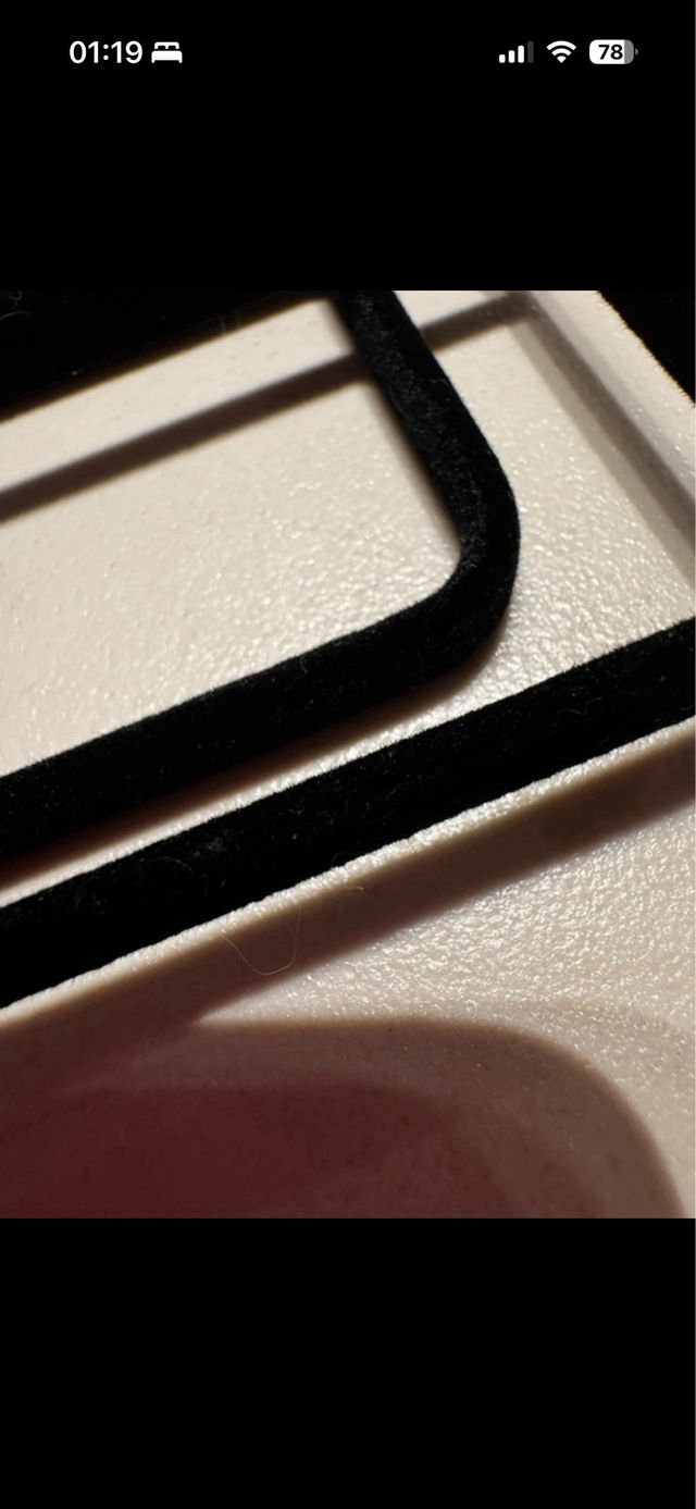 2 grucce appendiabiti in velluto nero