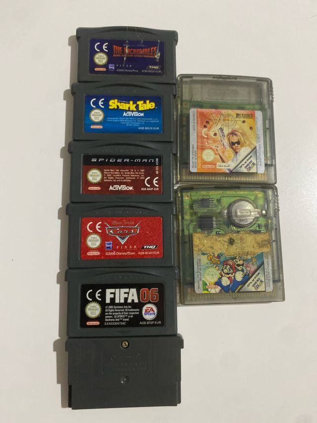 Lote Juegos Game Boy Advance y Color
