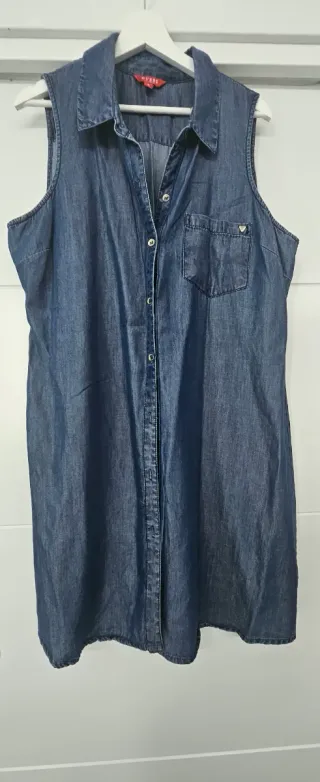 Vestido Guess Denim sin mangas Talla XXL